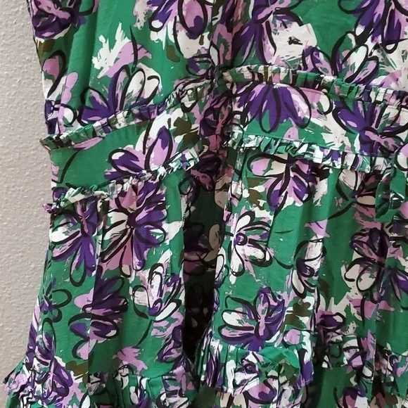 Jessakae Flowers square neck midi dress - Picture 6 of 13